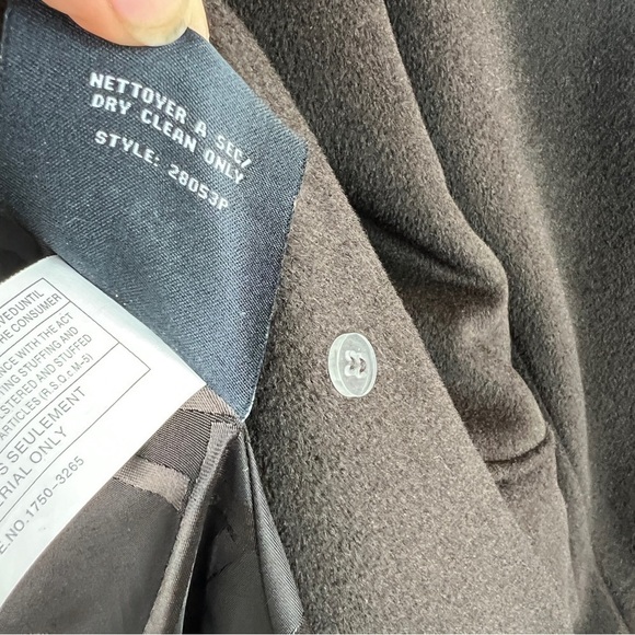 Jones New York Vintage 90's Wool Angora Blend Long Coat Size 6 - Picture 13 of 13